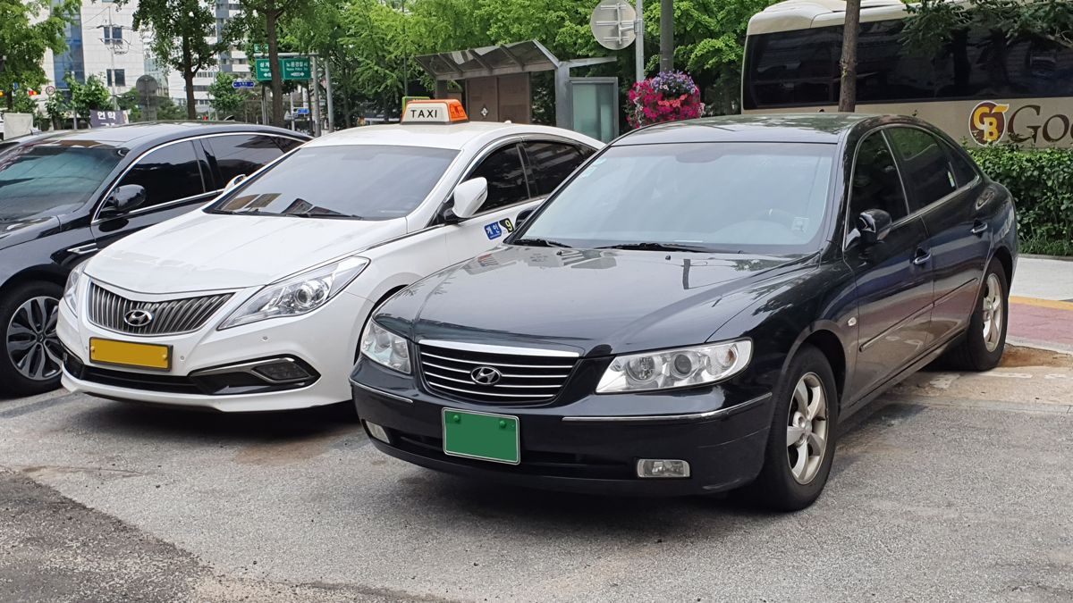 그랜저 HG 하이브리드 실제 사진모습