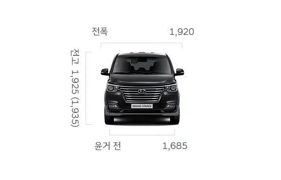 더 뉴 그랜드 스타렉스 제조사 사진모습
